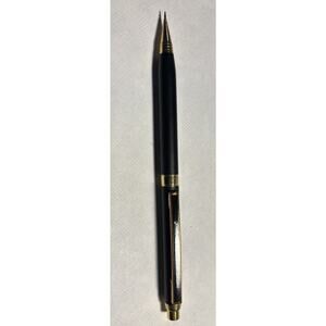 Vintage Dixon Mechanical Pencil - 0.5mm Black With Gold Trim (1980s?) lot0720